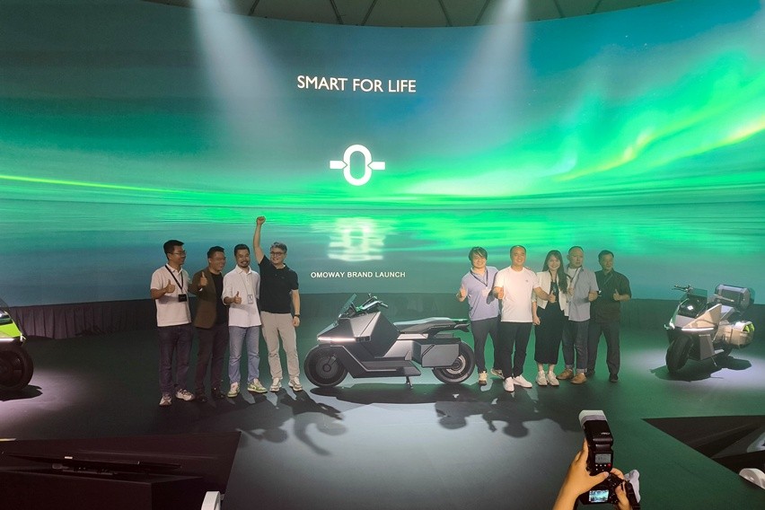 Peluncuran merek Omoway dan pengenalan produk Omo X