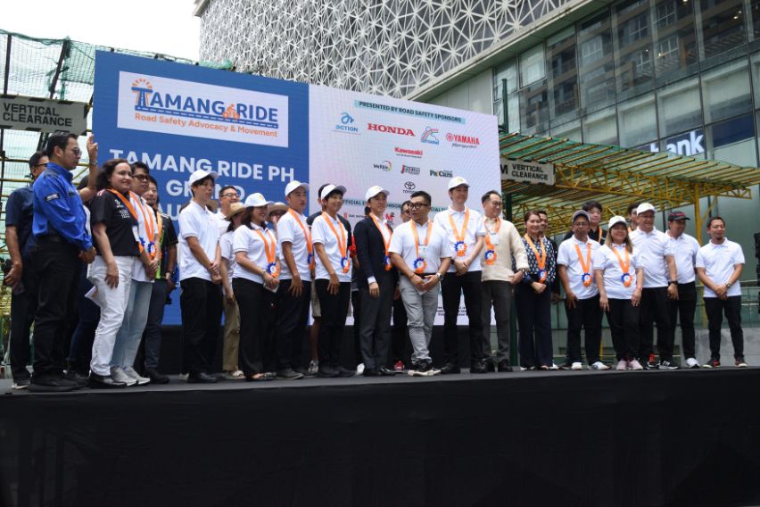 Tamang Ride PH launches with 3 initiatives to promote road safety