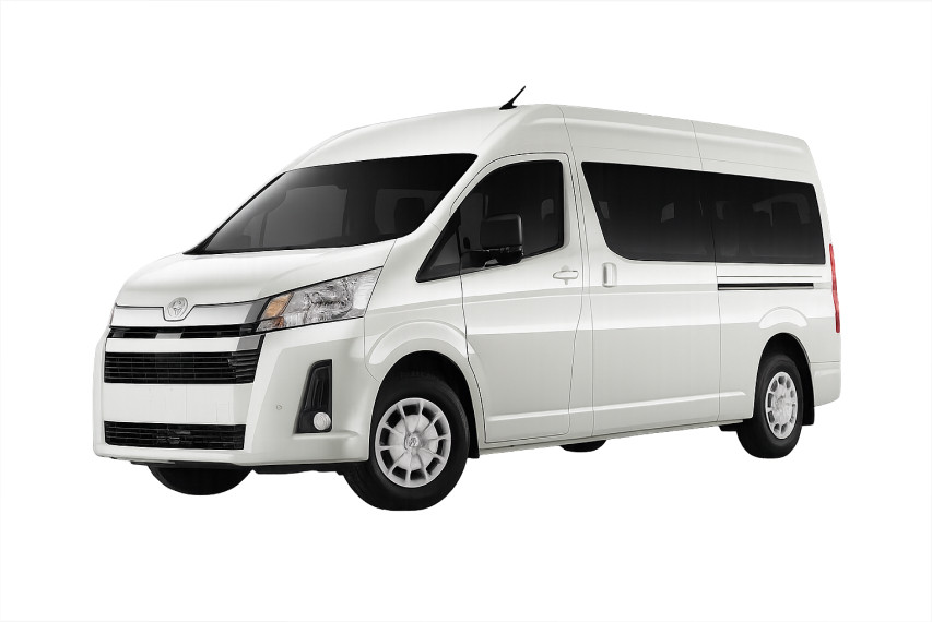 Toyota Hiace front view