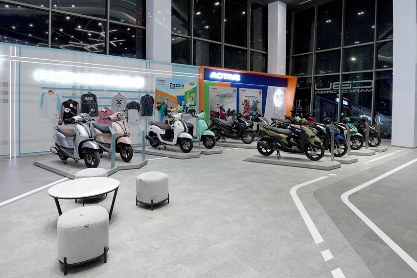 Penjualan motor Yamaha di Bali