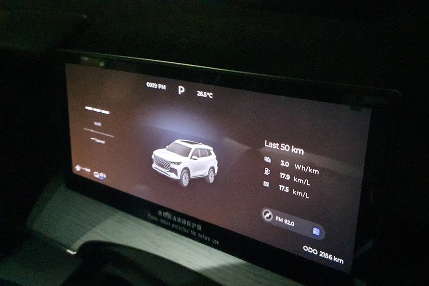 Efisiensin Chery Tiggo 8 CSH