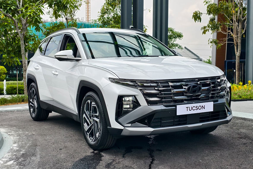 Hyundai Tucson Malaysia front view