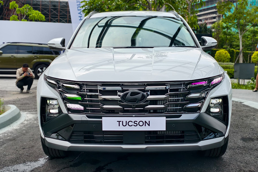 Hyundai Tucson facelift Malaysia front view