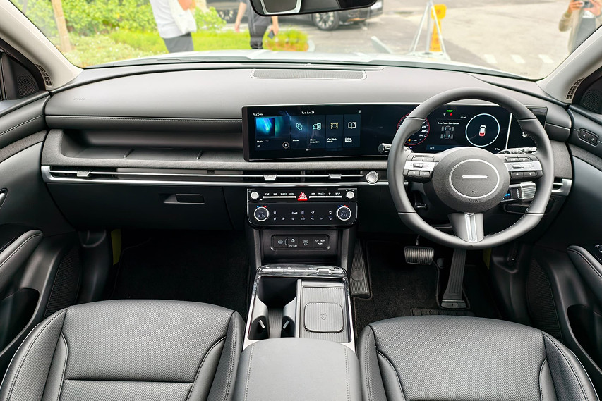Hyundai Tucson facelift interior