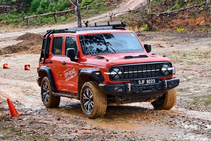 GWM Tank 300 proves It's the perfect off-roader for beginners at Sepang test
