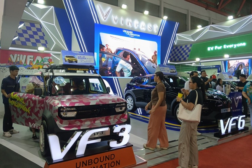 Promo VinFast di Jakarta Fair Kemayoran 2025