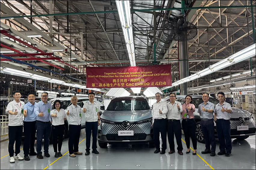 GAC Emkoo CKD operations begin