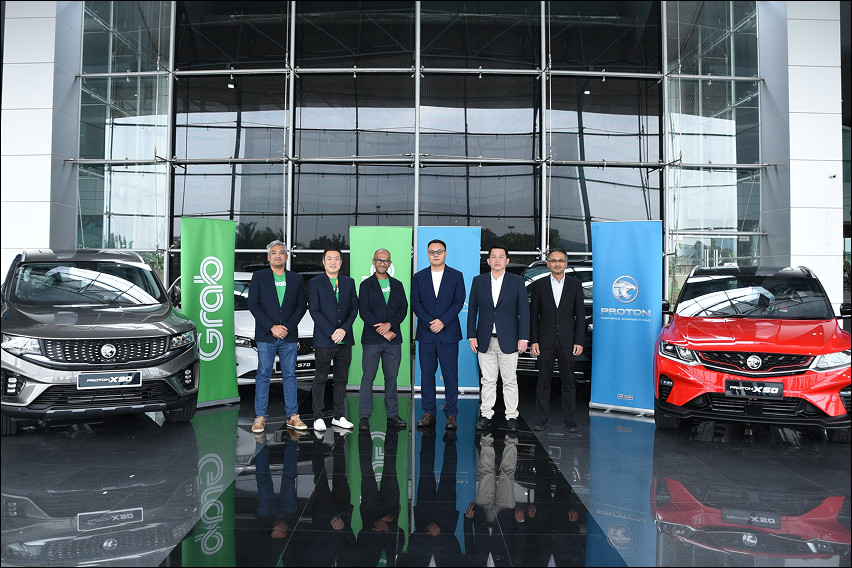Proton extends partnership with Grab - Wider range of cars, e-hailing incentives