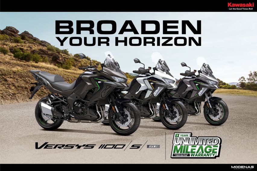 2025 Kawasaki Versys 1100 launched in Malaysia; starts from RM 65,100