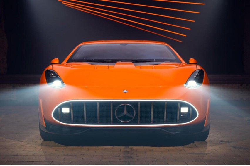 Mercedes-AMG Concept GT XX 2025 tampak depan
