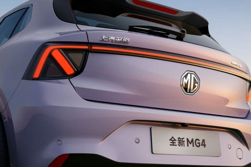 MG4 EV rear