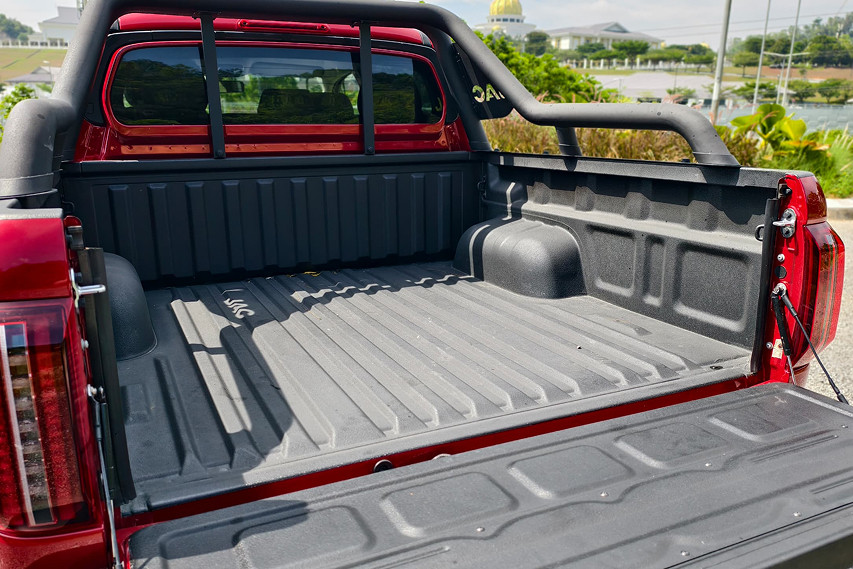 JAC T9 Truck bed view