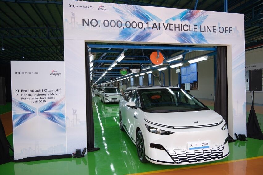 Xpeng X9 Sudah Resmi Rakitan Lokal Purwarkarta