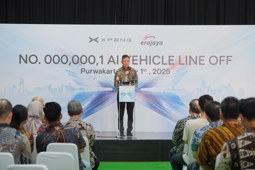 Xpeng X9 rakitan lokal Purwakarta