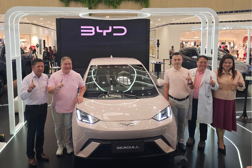 BYD Cars PH launches limited-run Seagull in Seashell Pink hue BYD Cars PH launches limited-run Seagull in Seashell Pink hue