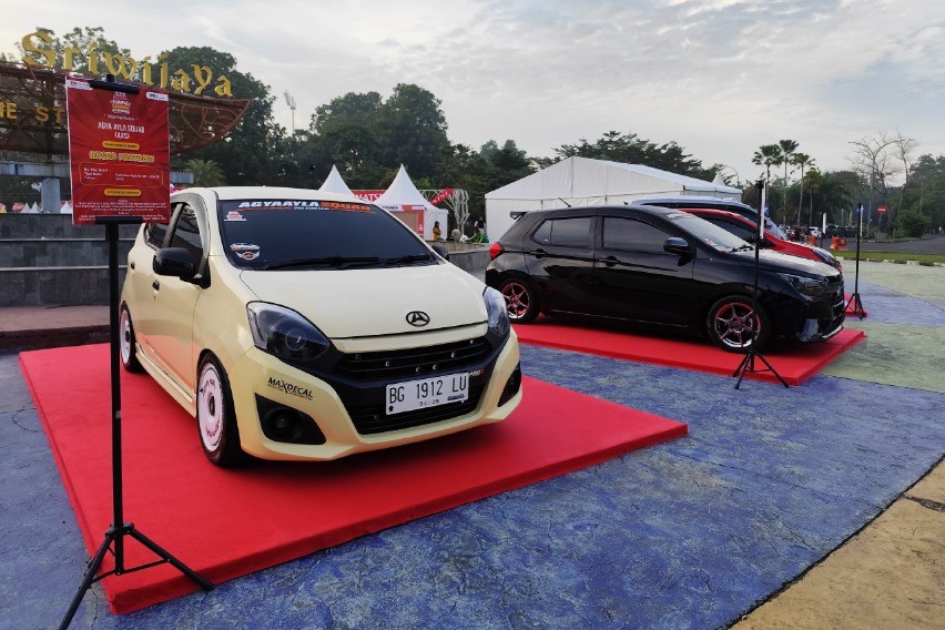 modifikasi mobil Daihatsu di DKS Palembang 2025