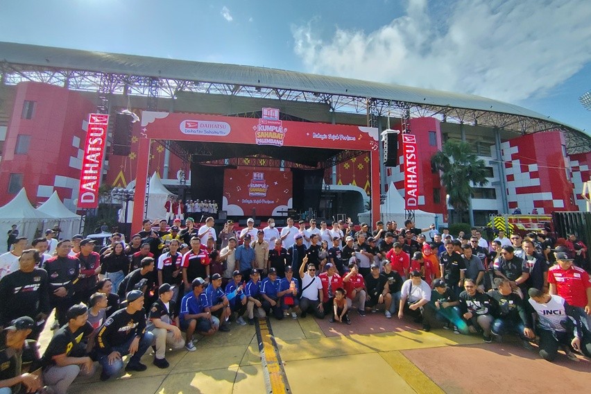 Komunitas meramaikan DKS Palembang 2025