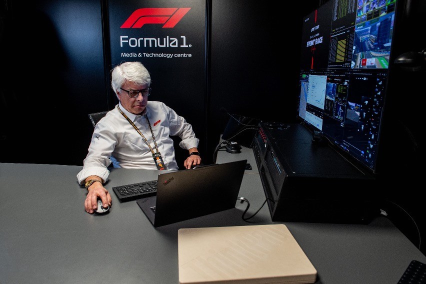 F1 tests AI-powered Lenovo laptop to boost technical operations 