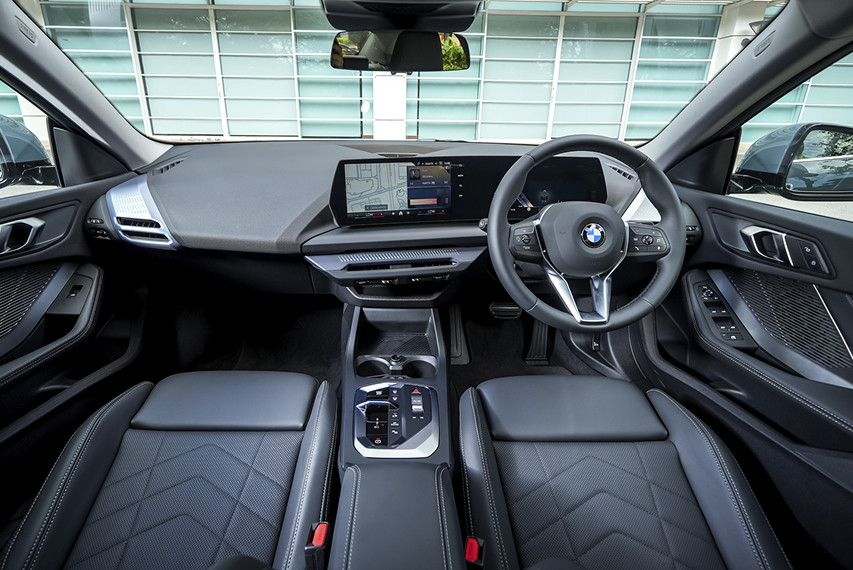 BMW 218i interior view