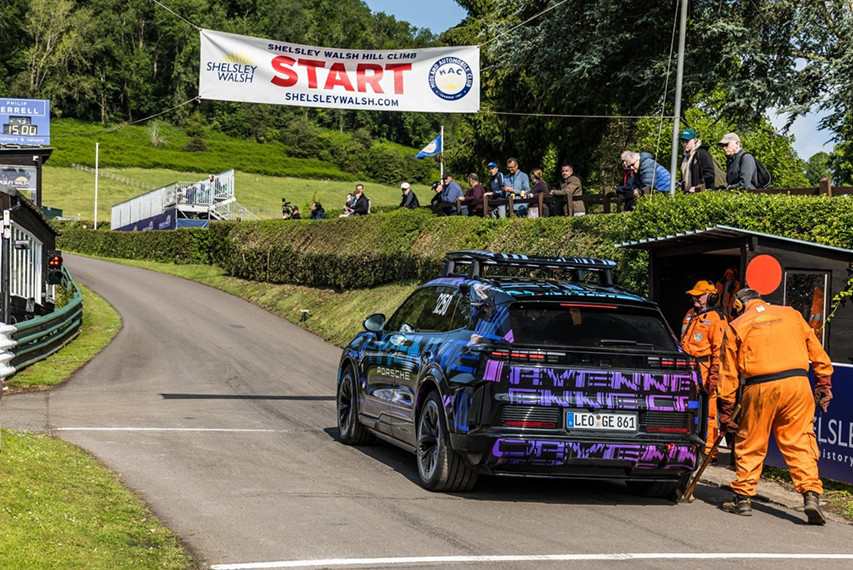 Porsche Cayenne rear view