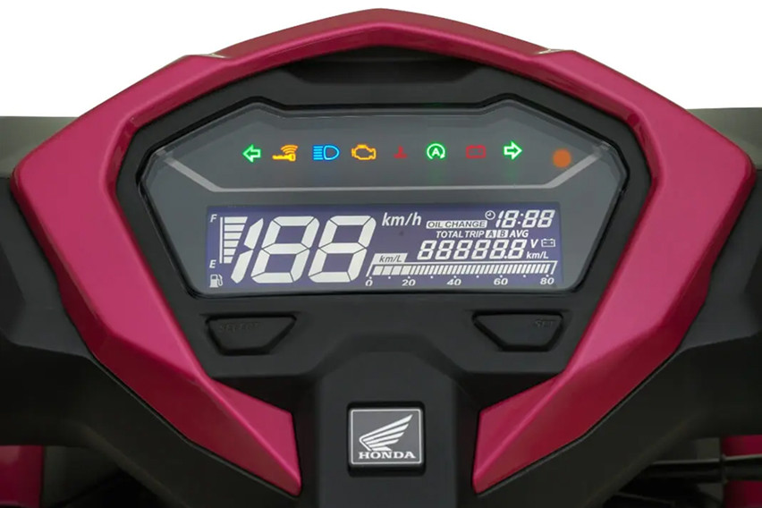 Vario 125 Full Digital Speedometer: