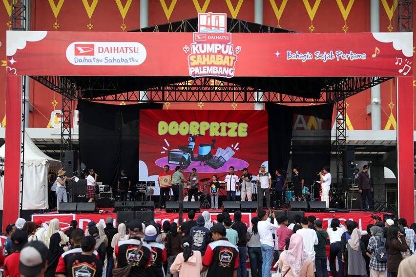 Doorprize pengunjung DKS Palembang 2025