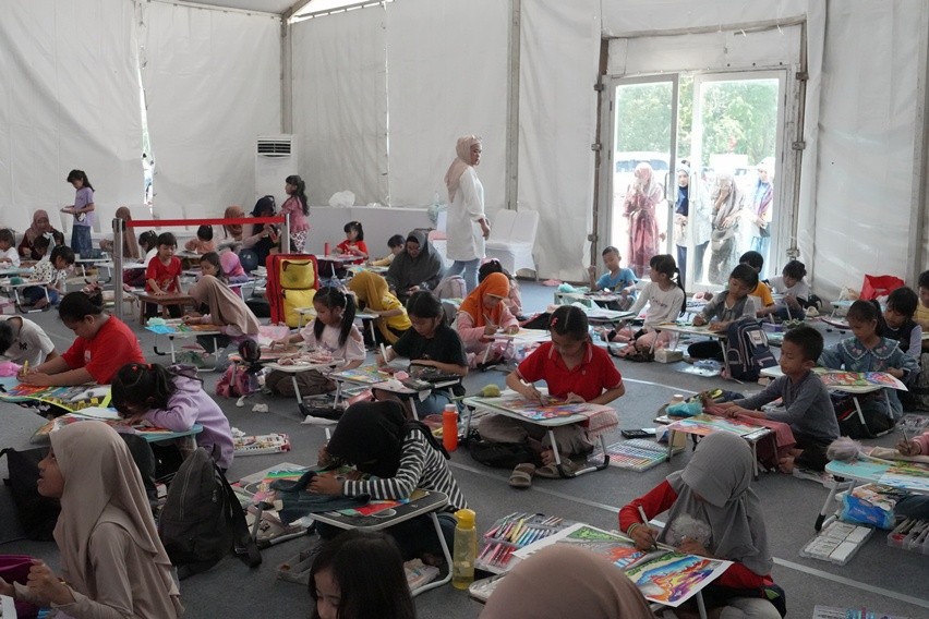 lomba mewarnai anak DKS Palembang 2025