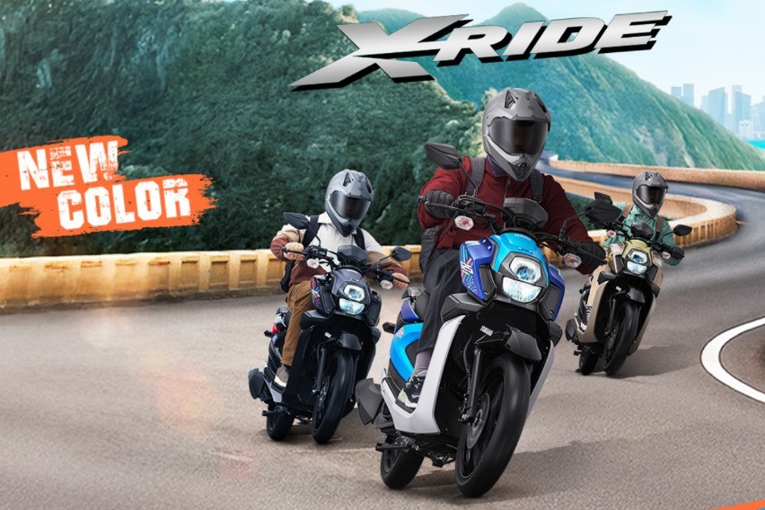 Yamaha Segarkan X-Ride 2025 dengan Grafis dan Warna Anyar Yamaha Segarkan X-Ride 2025 dengan Grafis dan Warna Anyar