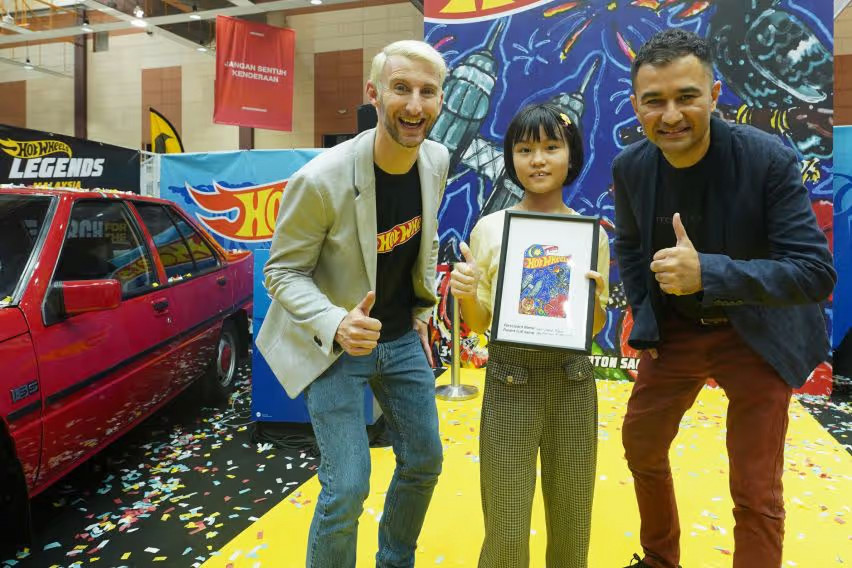 9-year-old Saw Jane Harn from Penang