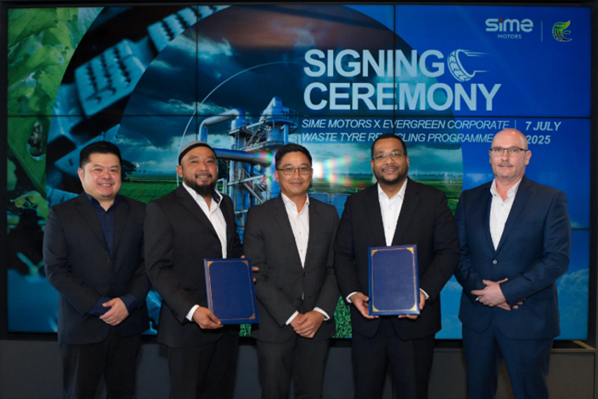 Sime Tyres recycling programme