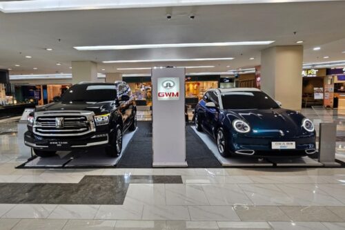 GWM Tampilkan Tank 500 dan Ora 03 di Oto Mall Exhibition Kota Kasablanka GWM Tampilkan Tank 500 dan Ora 03 di Oto Mall Exhibition Kota Kasablanka