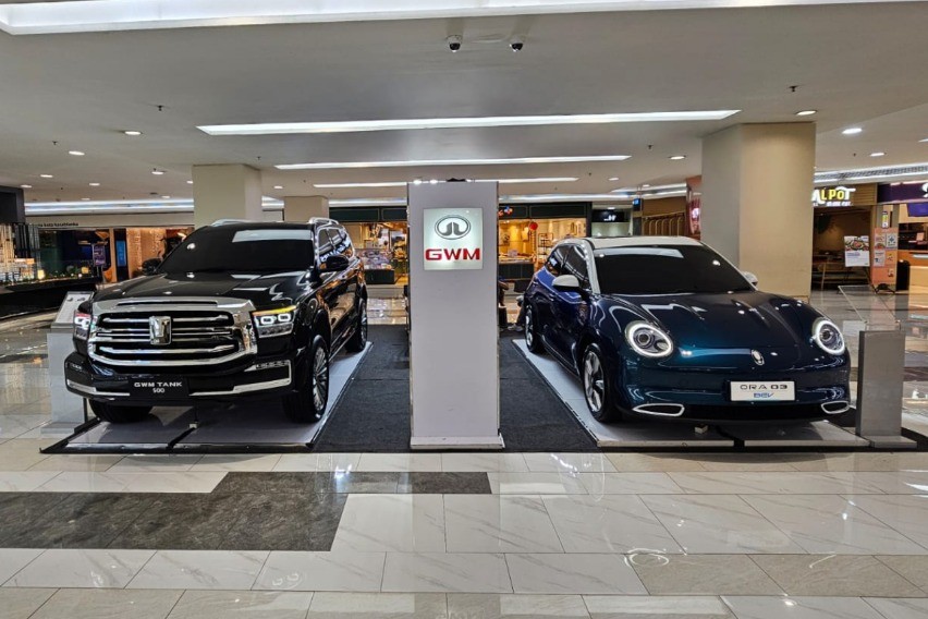 GWM Tampilkan Tank 500 dan Ora 03 di Oto Mall Exhibition Kota Kasablanka GWM Tampilkan Tank 500 dan Ora 03 di Oto Mall Exhibition Kota Kasablanka