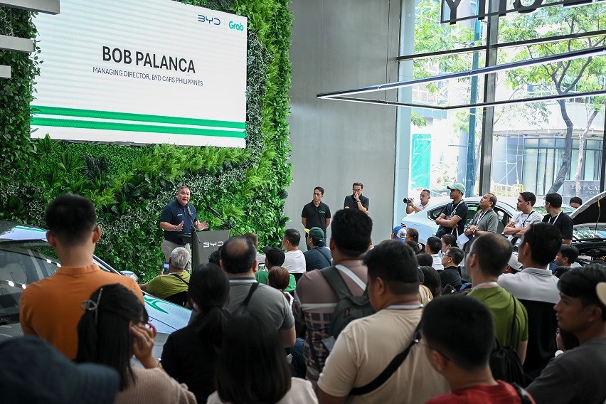 BYD Grab Day Bob Palanca