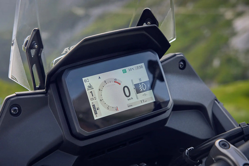 2025 Honda Transalp console