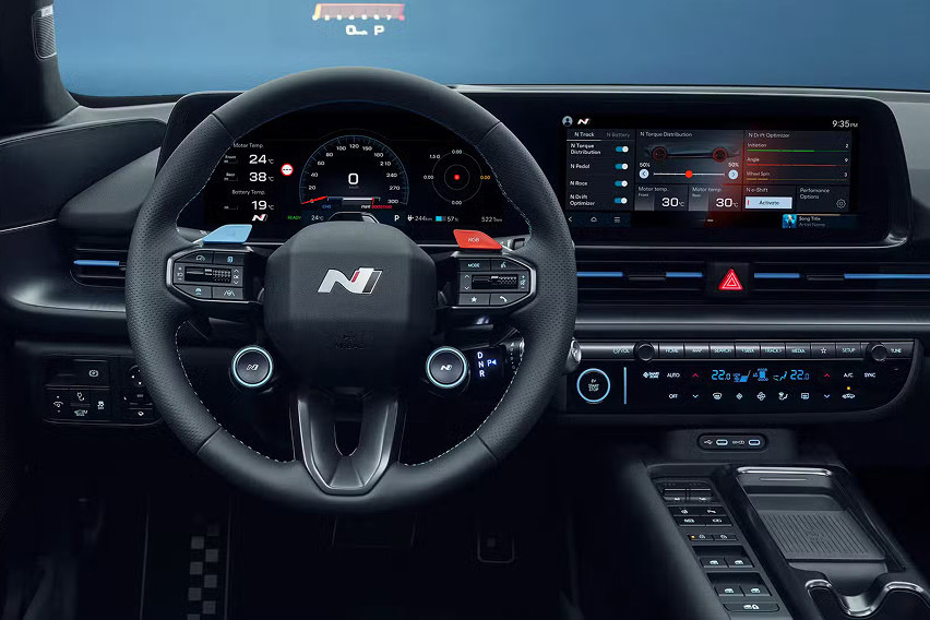 Hyundai Ioniq 6 N interior