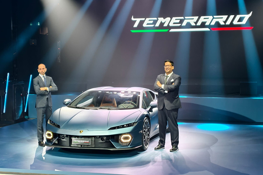 Lamborghini Temerario front view