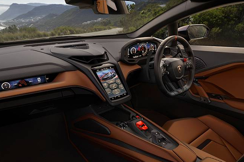 Lamborghini Temerario interior view