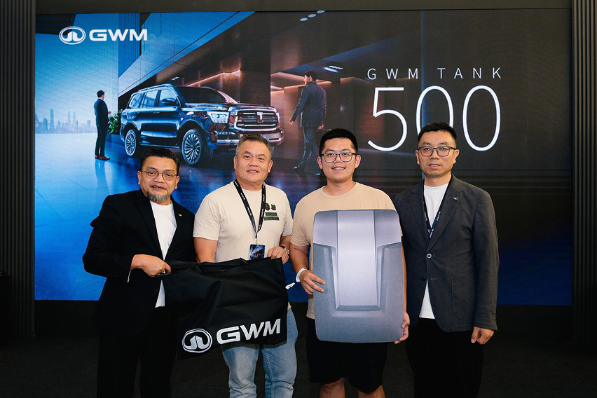 GWM Malaysia delivers 100 units of Tank 500 HEV