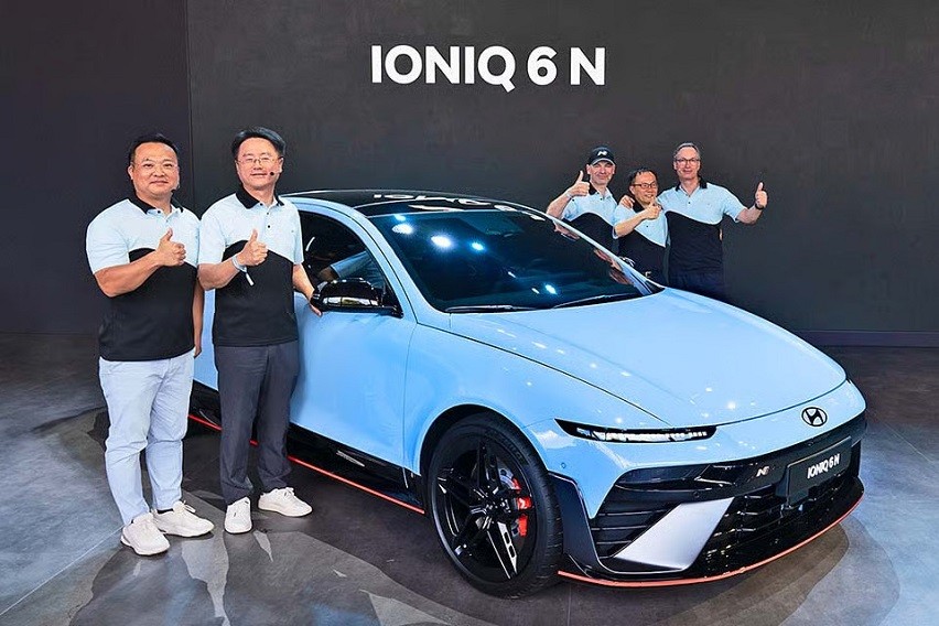 Hyundai Ioniq 6 N makes global debut at Goodwood 