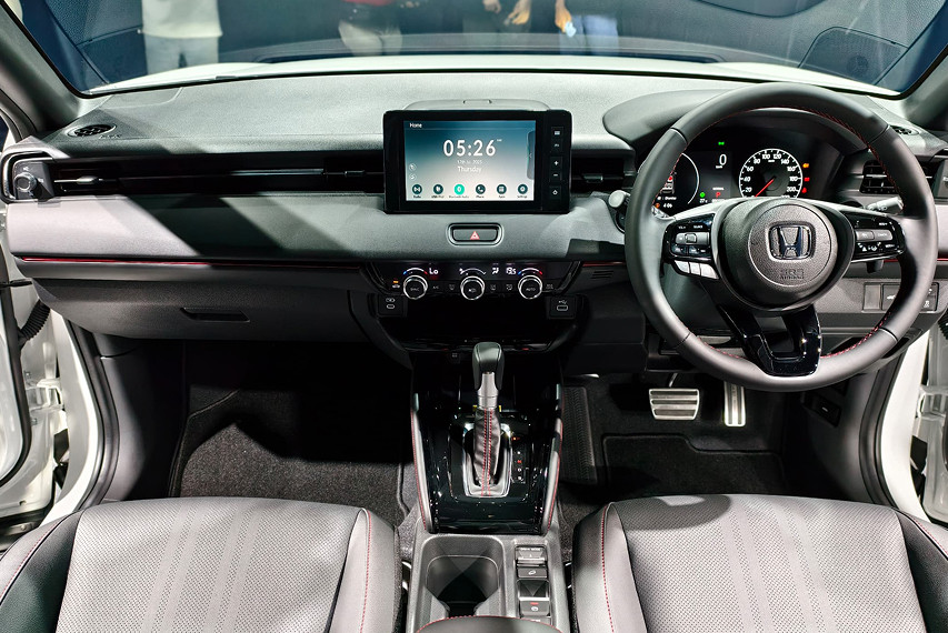 Honda HR-V facelift interior