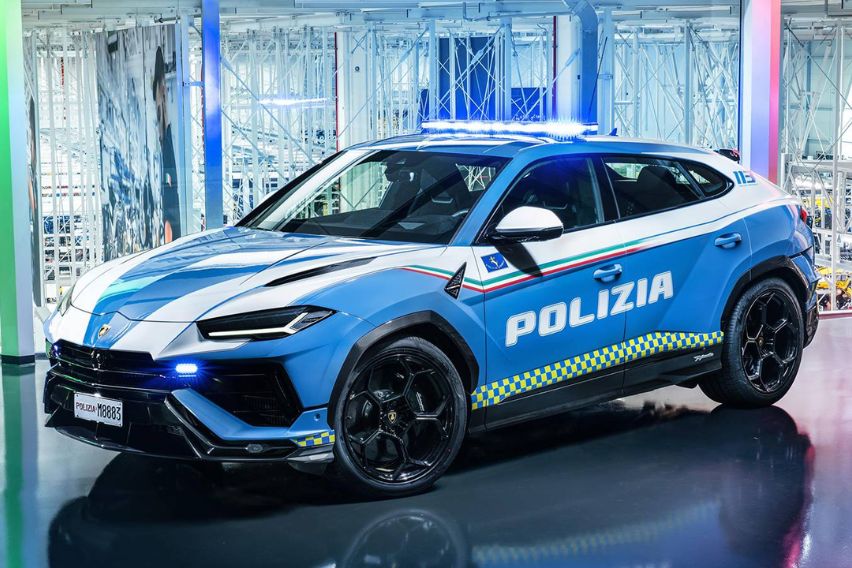 Lamborghini Urus Performance police vehicle