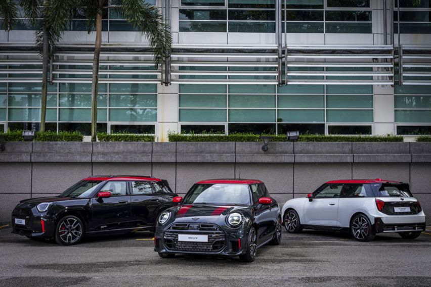 MINI JCW family front view Malaysia