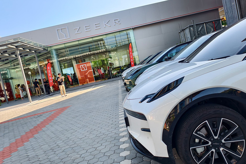 Zeekr Sunway showroom front view