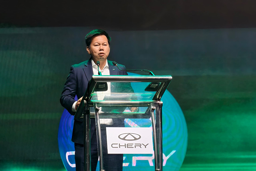 Michael Chew, Vice President of Chery Malaysia view