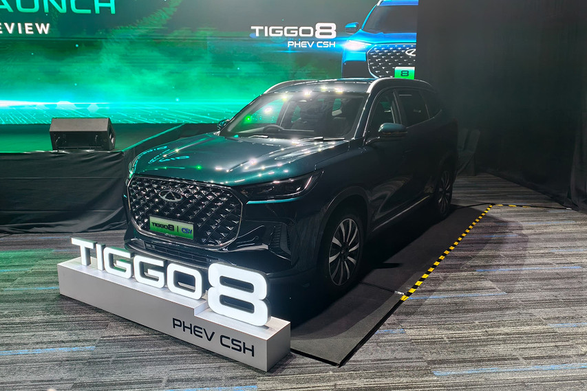 Chery Tiggo 8 PHEV front view