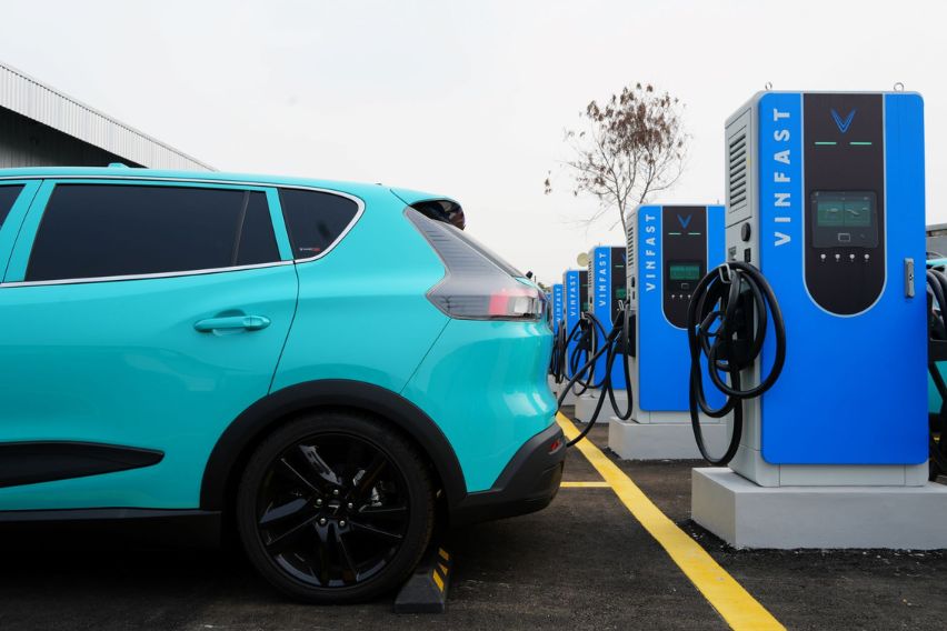 V-green EV charging stations