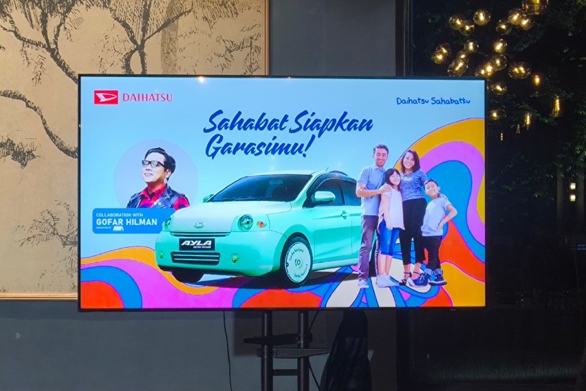 Daihatsu Ayla at GIIAS 2025