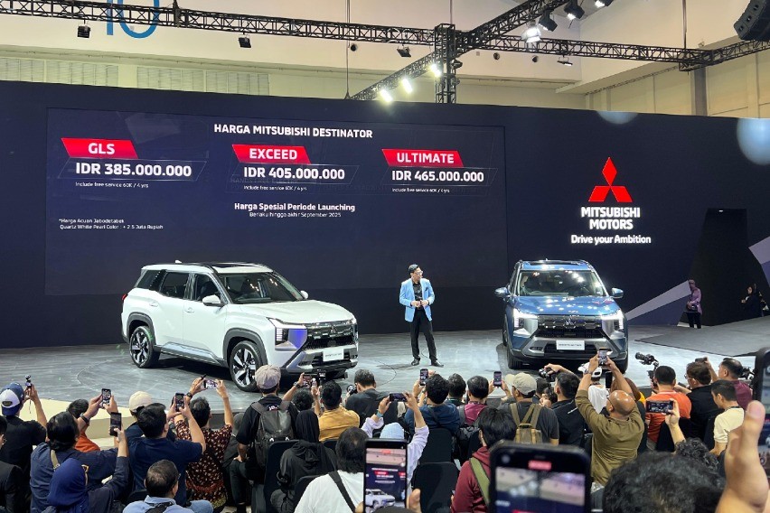 Mitsubishi Indonesia Umumkan Harga Resmi Destinator di GIIAS 2025