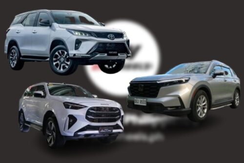 Toyota Fortuner vs Honda CR-V vs Isuzu  mu-X: SUVs for the rainy season 
