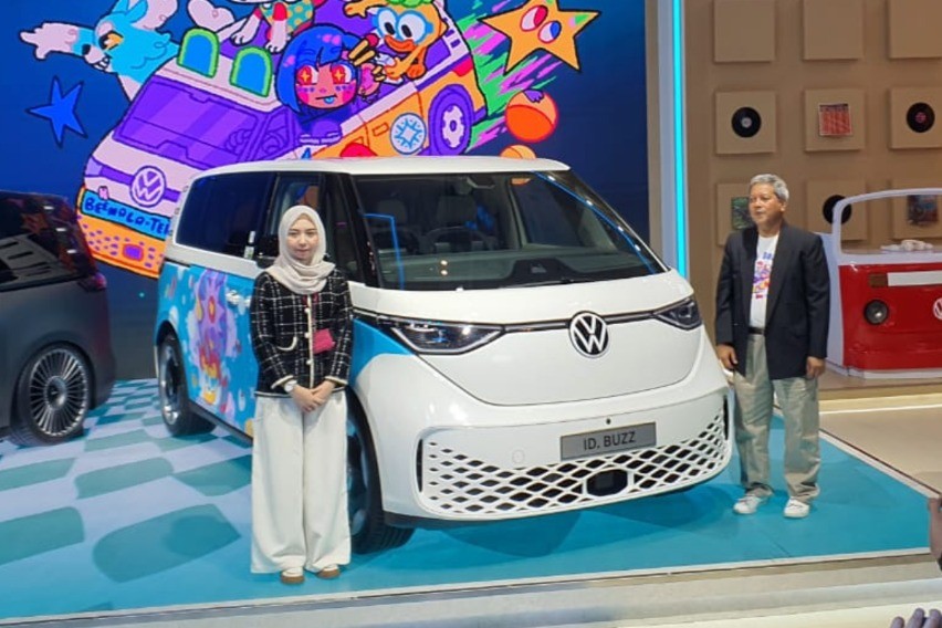 Volkswagen Menampilkan ID.Buzz dalam Format Personalisasi Unik di GIIAS 2025